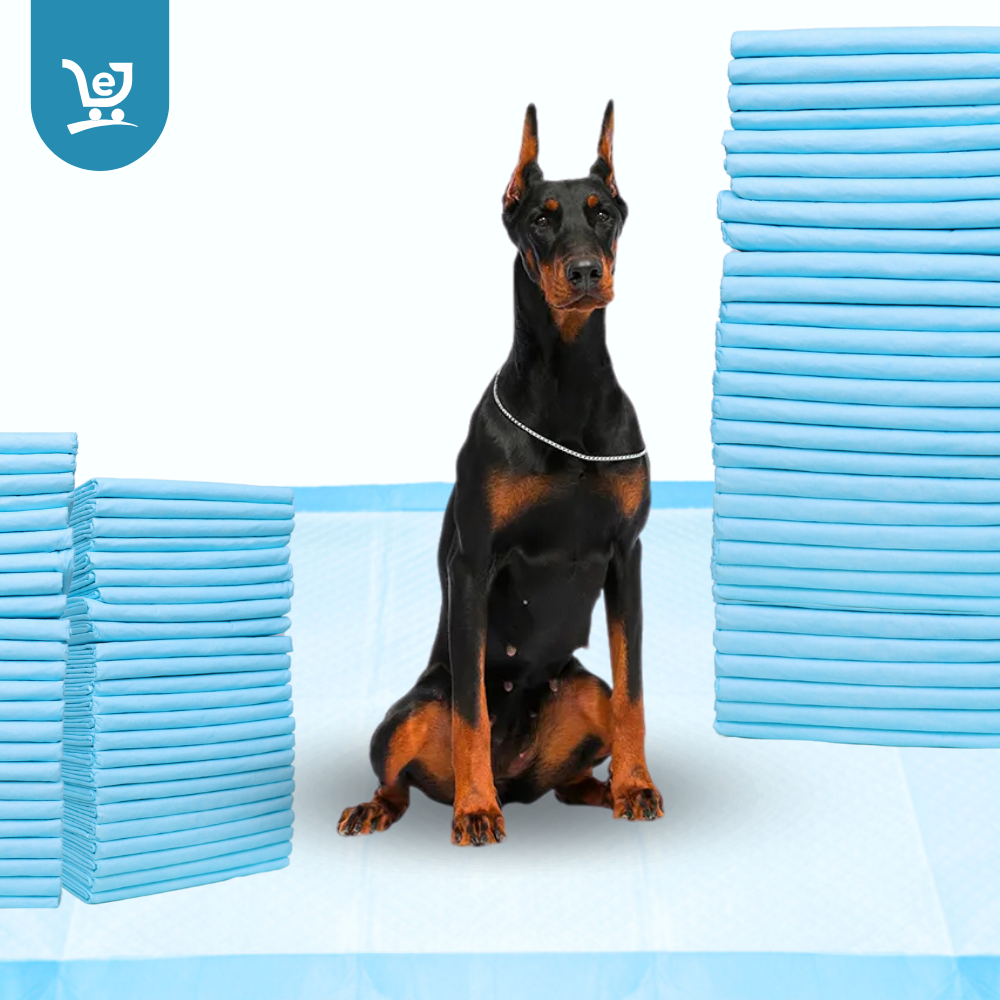 XXL Dog Pee Pads 36×36 Inch – Extra Coverage, Leak-Proof, Quick-Dry