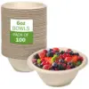 Biodegradable Brown Bowls Eco-Friendly and Stylish 6oz