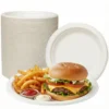 Biodegradable Round Plates-Disposable Plates