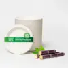 Biodegradable Round Plates – 125 Pack - Compostable and Durable