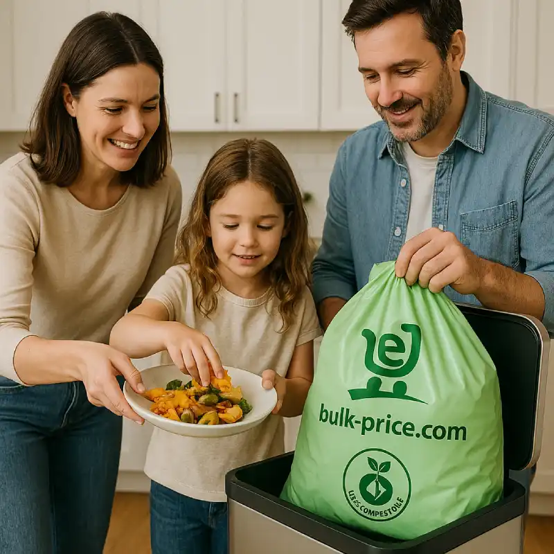 Compostable Trash Bags Keep Environment Clean