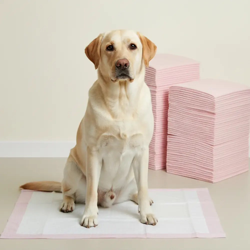 Large Dog Pee Pads 24×24 Inch – Leak-Proof, Odor Control, Quick-Dry