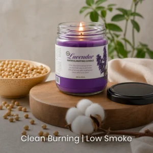 Lavender Candle – Relaxation & Stress Relief Only at Bulk-Price