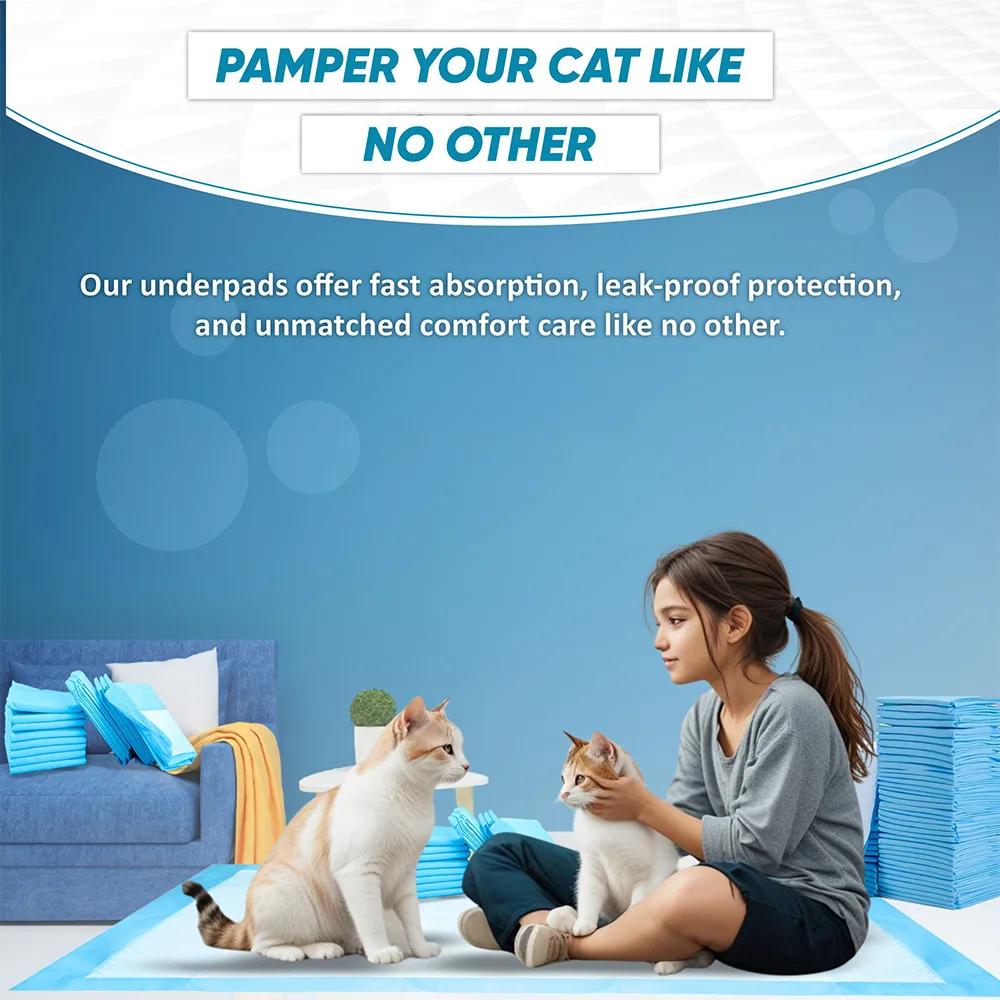Medium Cat Pee Pads Pamper Your Cat like No Other