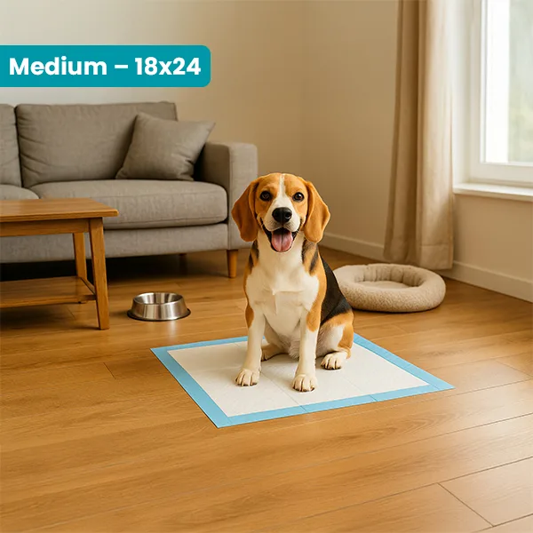 Medium Dog Pee Pads 18x24 Inch