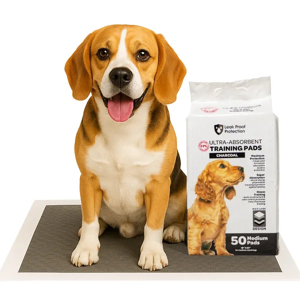Medium Dog Pee Pads 18×24 Inch – Leak-Proof, Odor Control, Quick-Dry