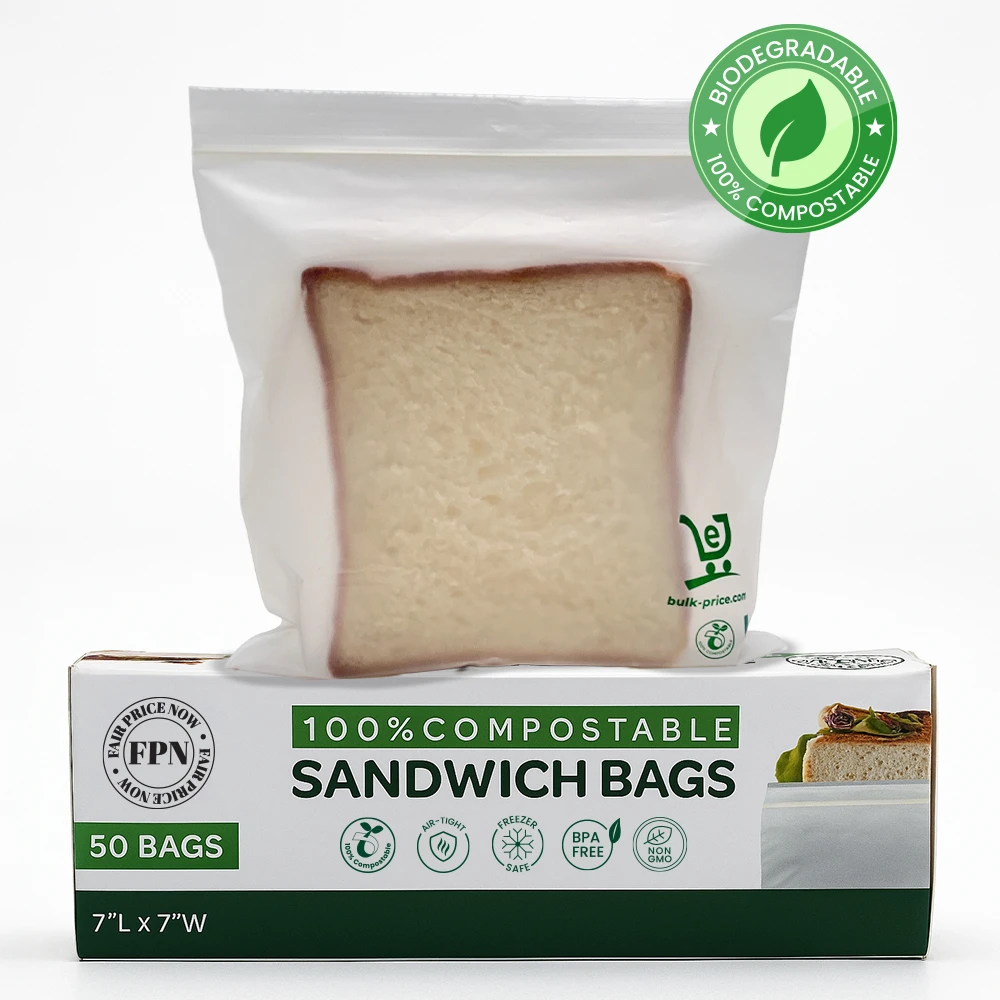 Compostable Sandwich Food Bags
