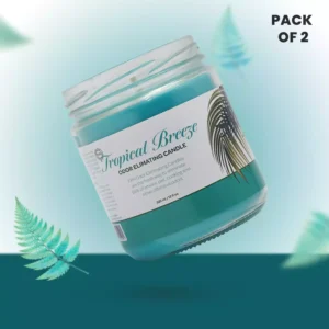 Tropical Breeze Odor-Eliminating Candle – Perfect for Kitchens