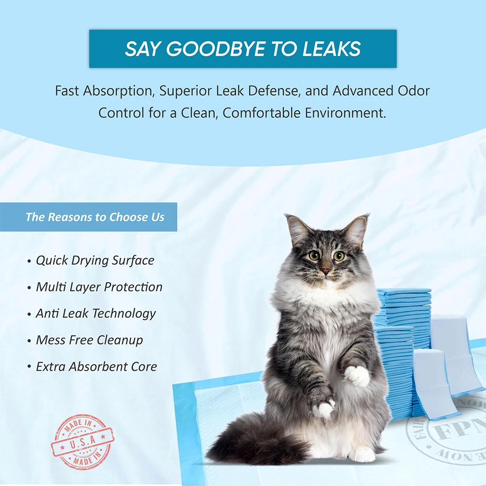 XL Cat Pee Pads High-absorbency XL Cat Pee Pads High-absorbency