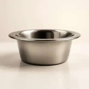16oz Small Stainless Steel Pet Bowl Ideal for Puppies Small Dogs and Cats