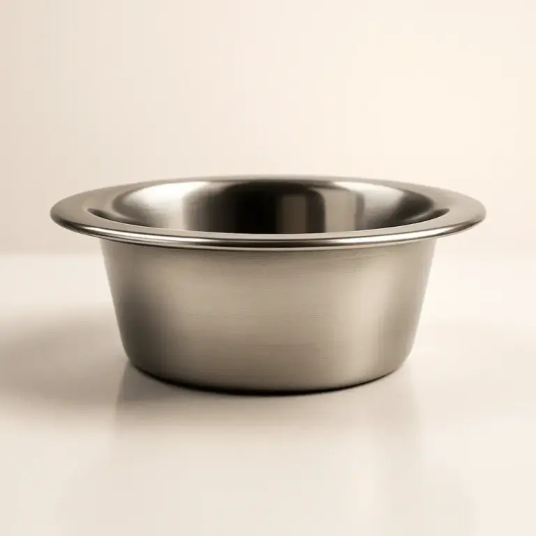 16oz Small Stainless Steel Pet Bowl Ideal for Puppies Small Dogs and Cats
