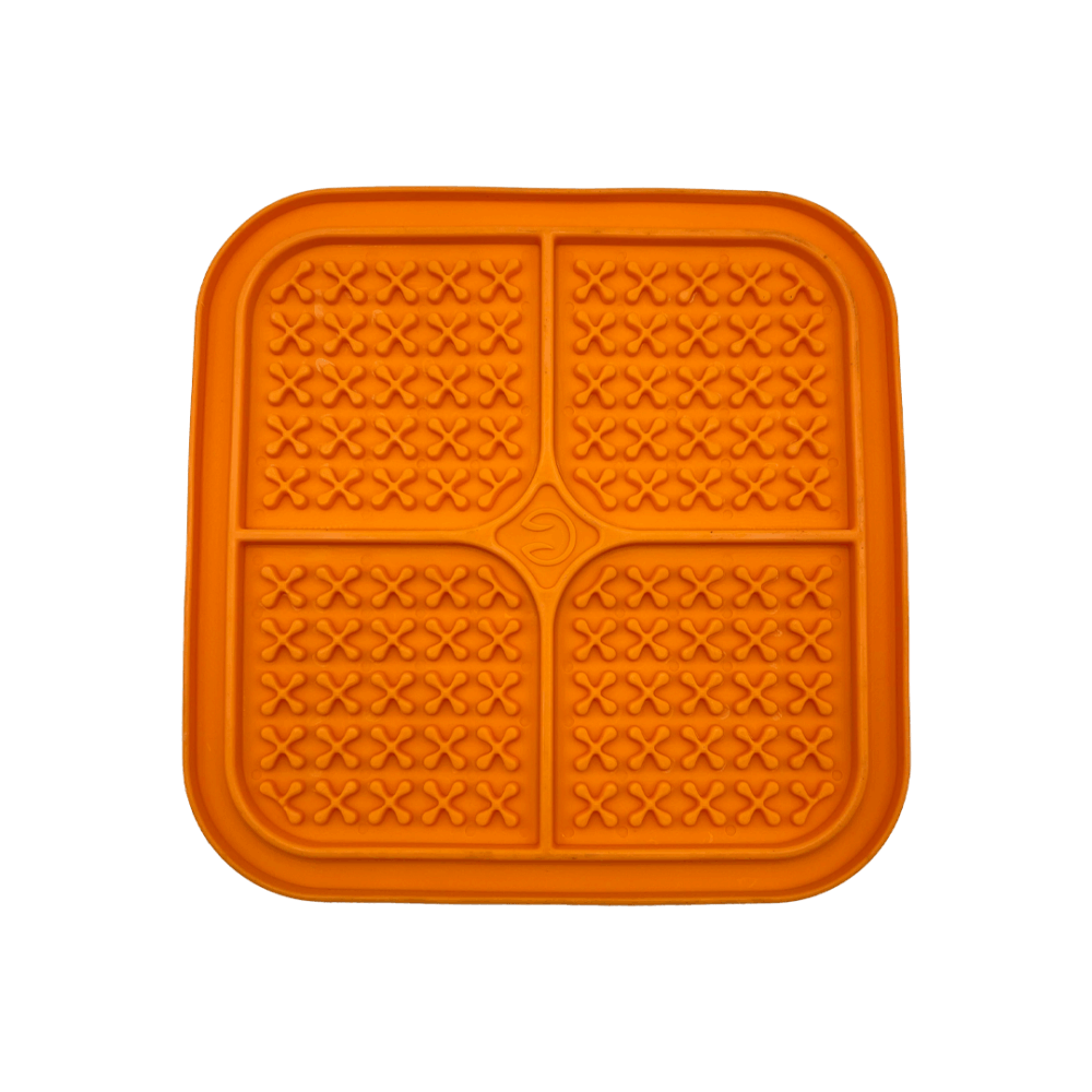 IQ TREAT MAT REWARD SMALL ORANGE