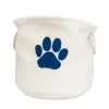 Medium Round Off-White Polyester PET Bin Paw