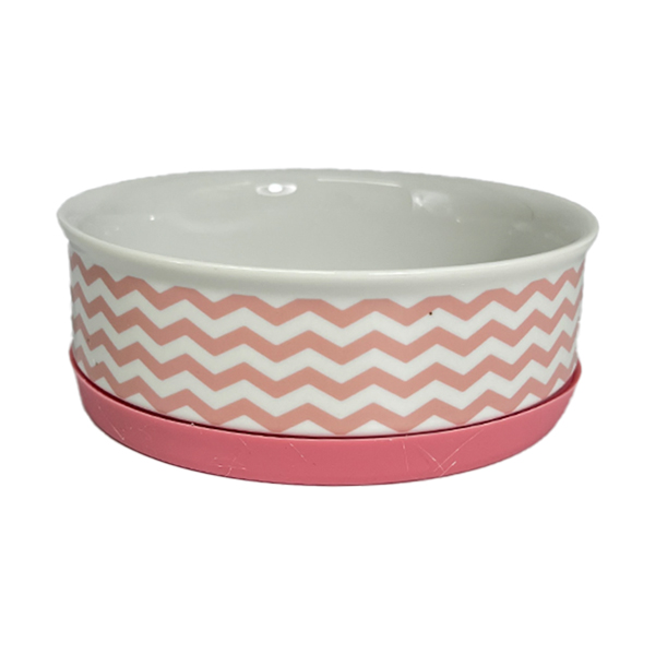 PET BOWL ASSORTED HUNGRY THIRSTY MEDIUM SIZE - Bulk-Price