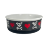 PET BOWL - BAD TO THE BONE - LARGE 7.5Dx2.4H