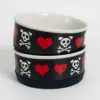 PET-BOWL-BAD-TO-THE-BONE-SMALL set of 2