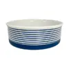 PET BOWL PAW PATCH STRIPE NAUTICAL BLUE LARGE Bulk Price