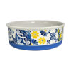 PET BOWL - PORTUGUESE AZULEJOS LARGE 7.5Dx2.4H