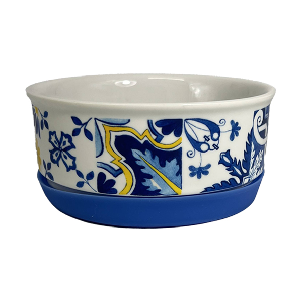 PET BOWL PORTUGUESE AZULEJOS SMALL.