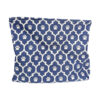 POLYESTER PET BIN LATTICE PAW NAUTICAL BLUE RECTANGLE LARGE
