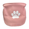 POLYESTER PET BIN PAW ROSE ROUND MEDIUM