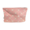 POLYESTER PET BIN TRELLIS PAW PINK RECTANGLE SMALL 14x8x9