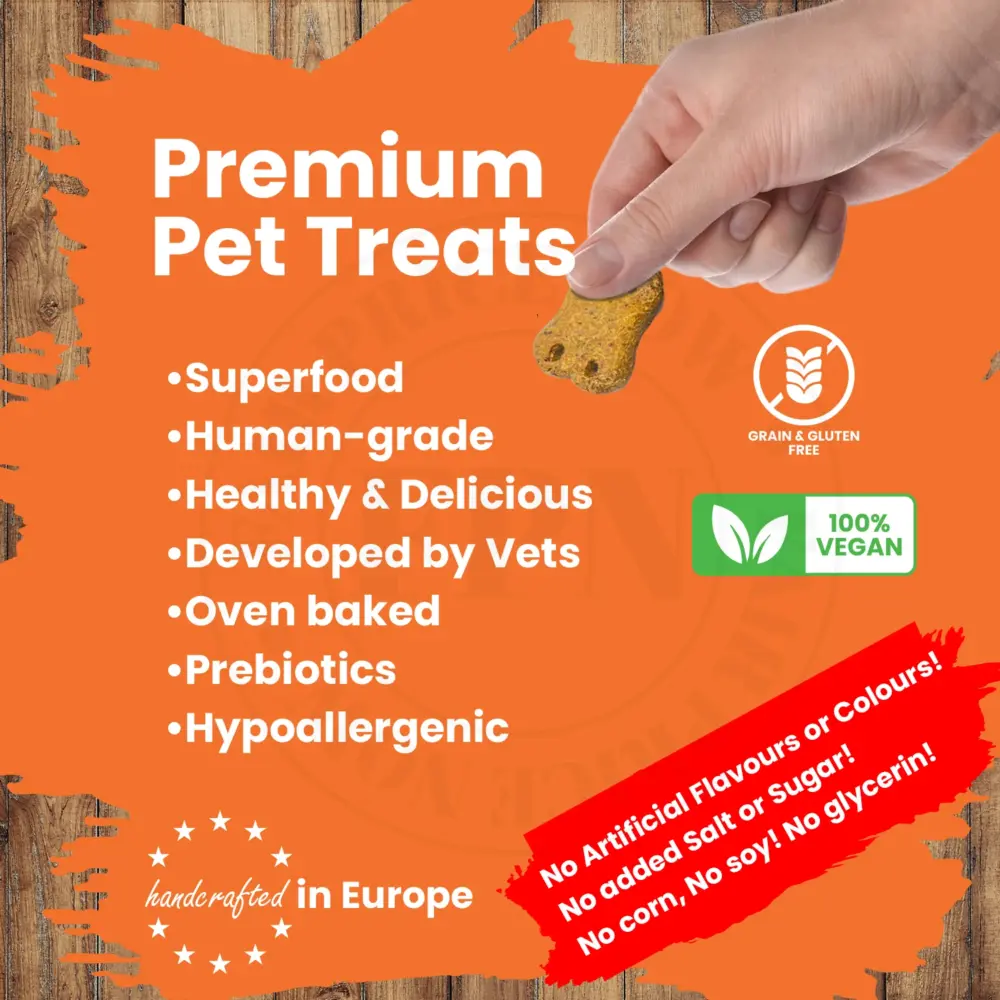 Dog Biscuits For Digestion 7oz – Gut-Soothing Pumpkin & Fennel Formula - Bulk-Price