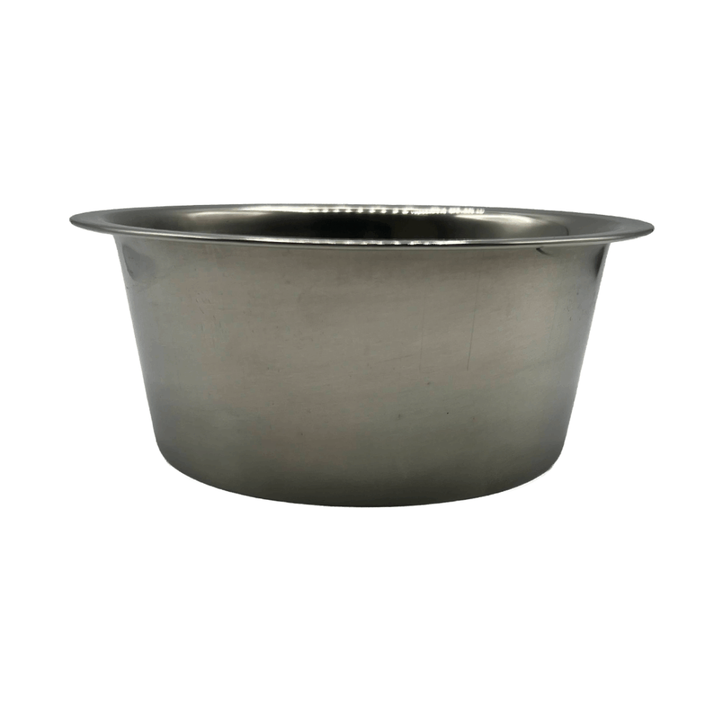 STAINLESS STEEL 32OZ. MED. PET DISH