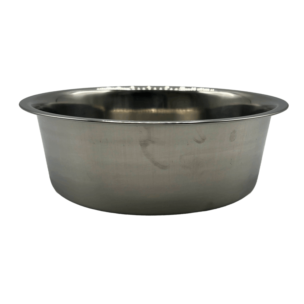 STAINLESS STEEL 64OZ. LARGE PET DISH