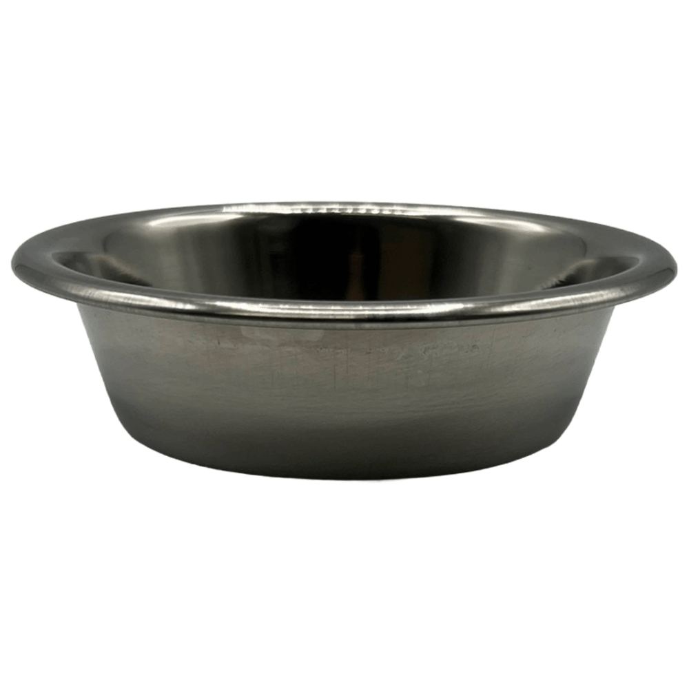 STAINLESS STEEL 8OZ. CAT DISH