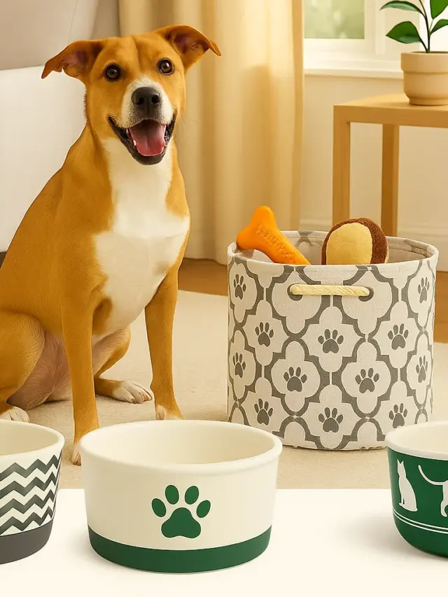 Closeout Sale – Pet Bowls & Storage Bins at Just $12.99!