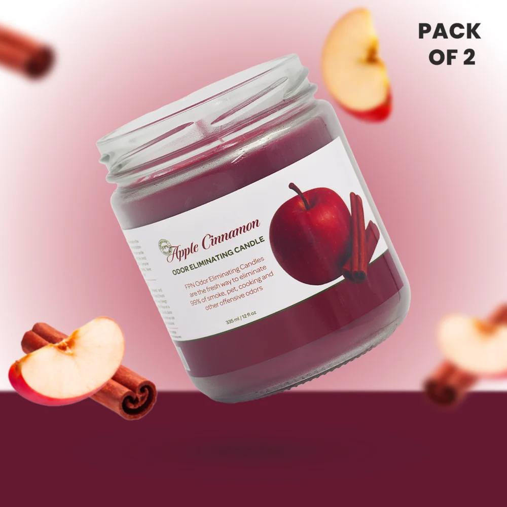 Apple Cinnamon Scented Candle