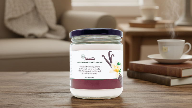 The Allure of Vanilla Odor-Eliminating Candle