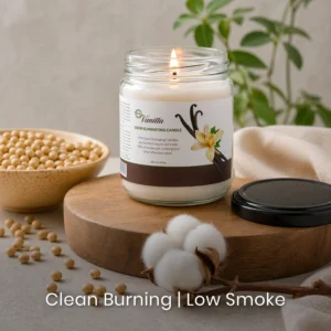 Vanilla Odor Eliminating Scented Candles Pack of 2