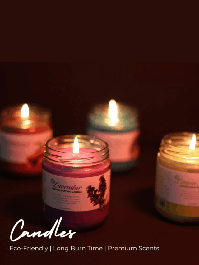 Odor-Eliminating Candles — Freshness Beyond Fragrance
