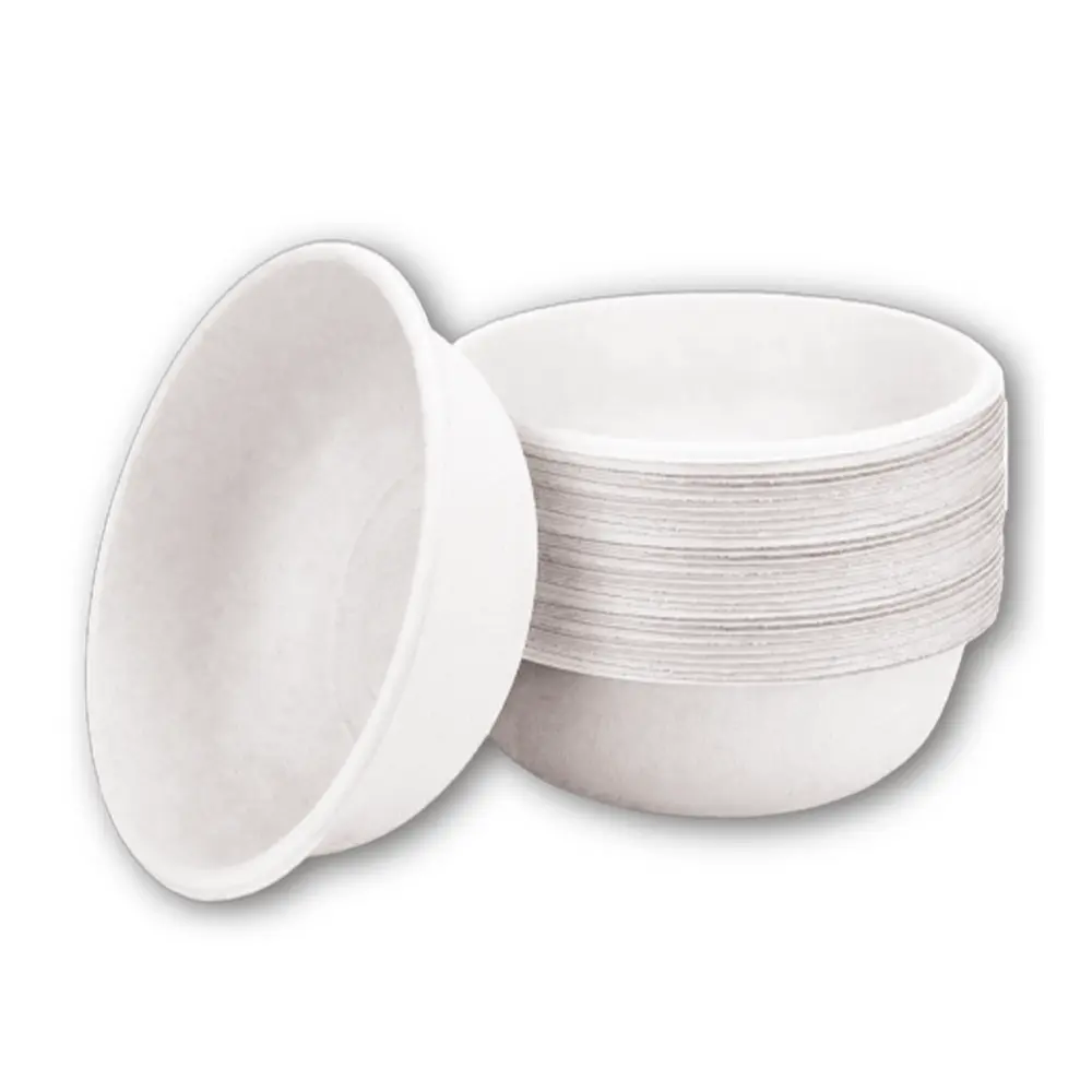 Disposable 2oz Bowls Portion Cups – Small Eco-Friendly Serving Bowls for Sauces, Dips, Dressings & Samples