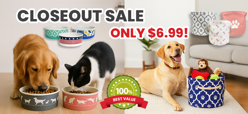 Closeout sale banner