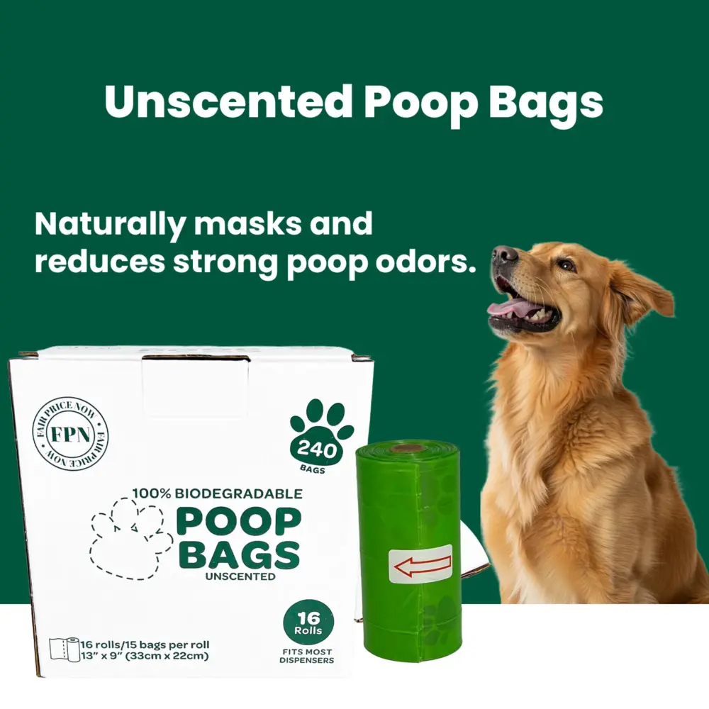 Biodegradable Poop Bags unscented