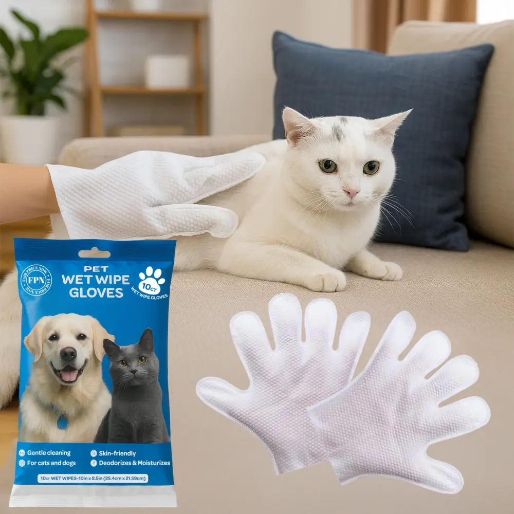 Home 18 Pet wet wipe Gloves Lifestyle