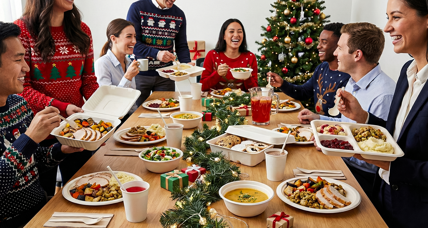 Eco-Friendly Tableware For Your Office Christmas Party (Potluck Edition)