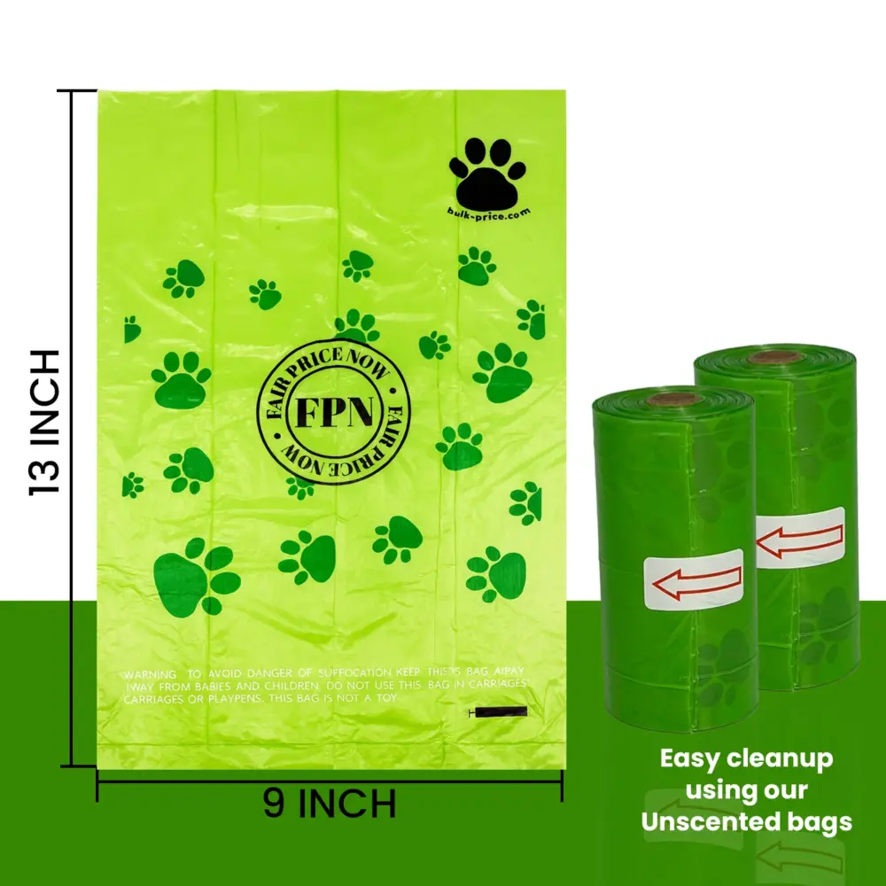 Dog Poop Bags - unscented bags