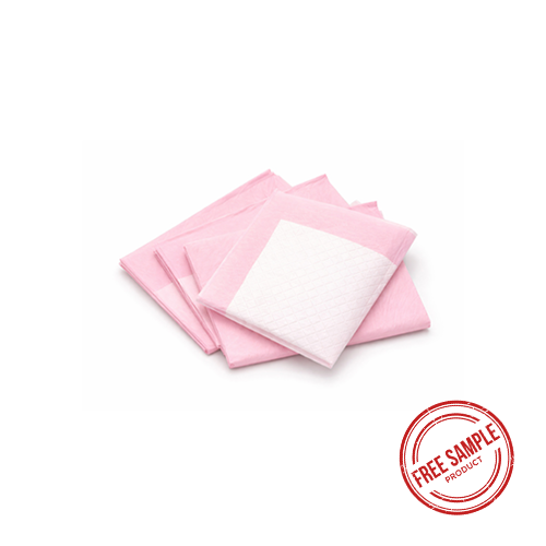 Small Scented Pink Pee Pads (13×18") - Free Sample
