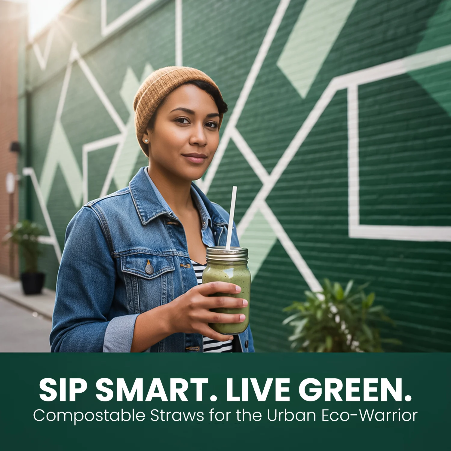 Eco-Friendly Lifestyle – Urban Eco-Warrior Using Arbor Straw