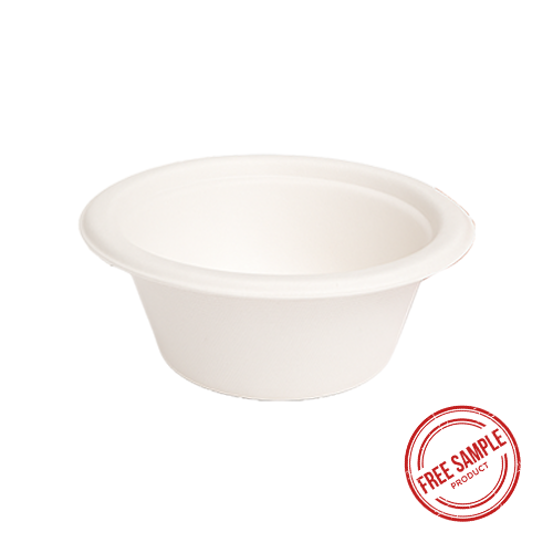 Free Sample of 8oz biodegradable Bowl