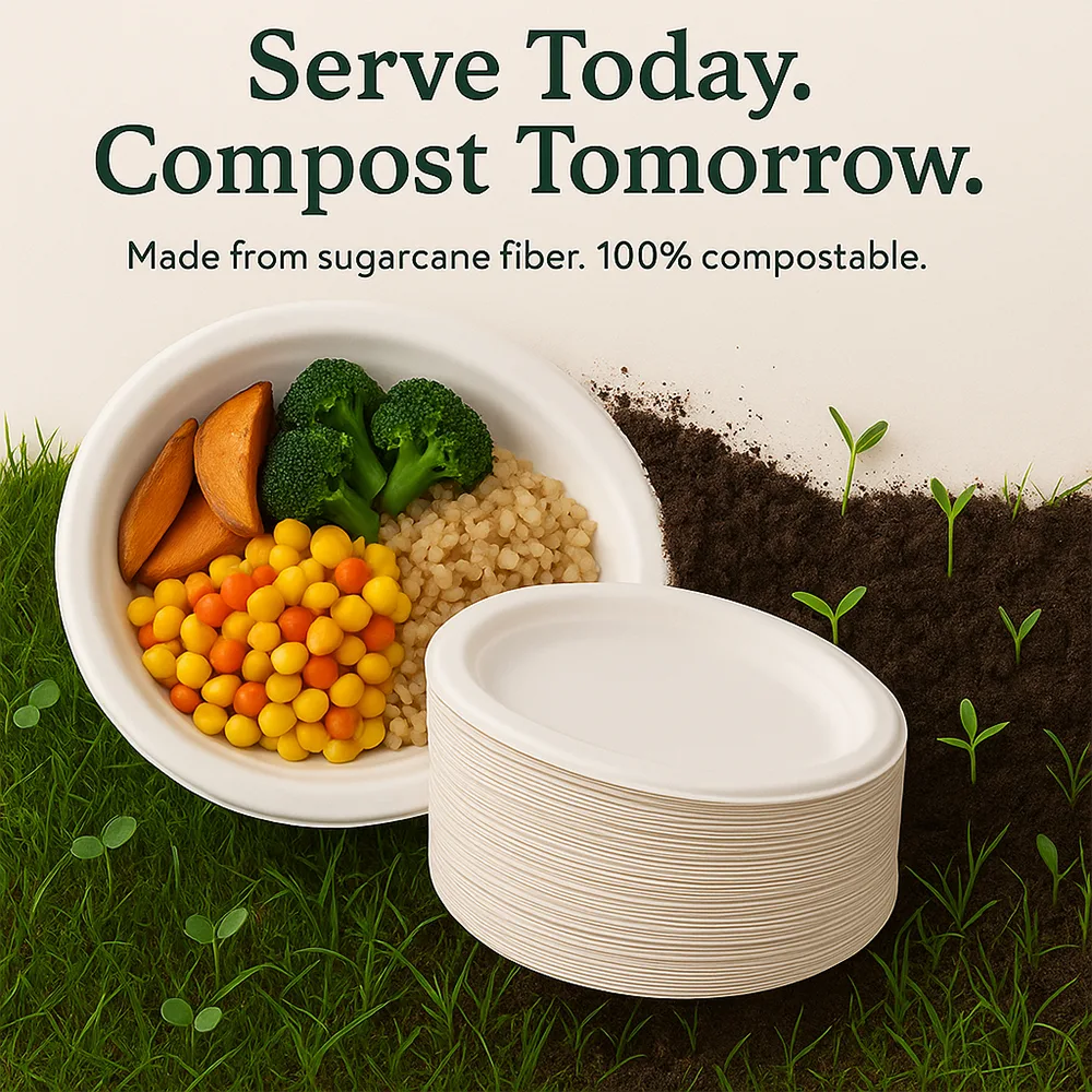 Biodegradable-Oval-Plates-Made-from-Sugarcane-Fiber.webp Biodegradable Oval Plates Made From Sugarcane