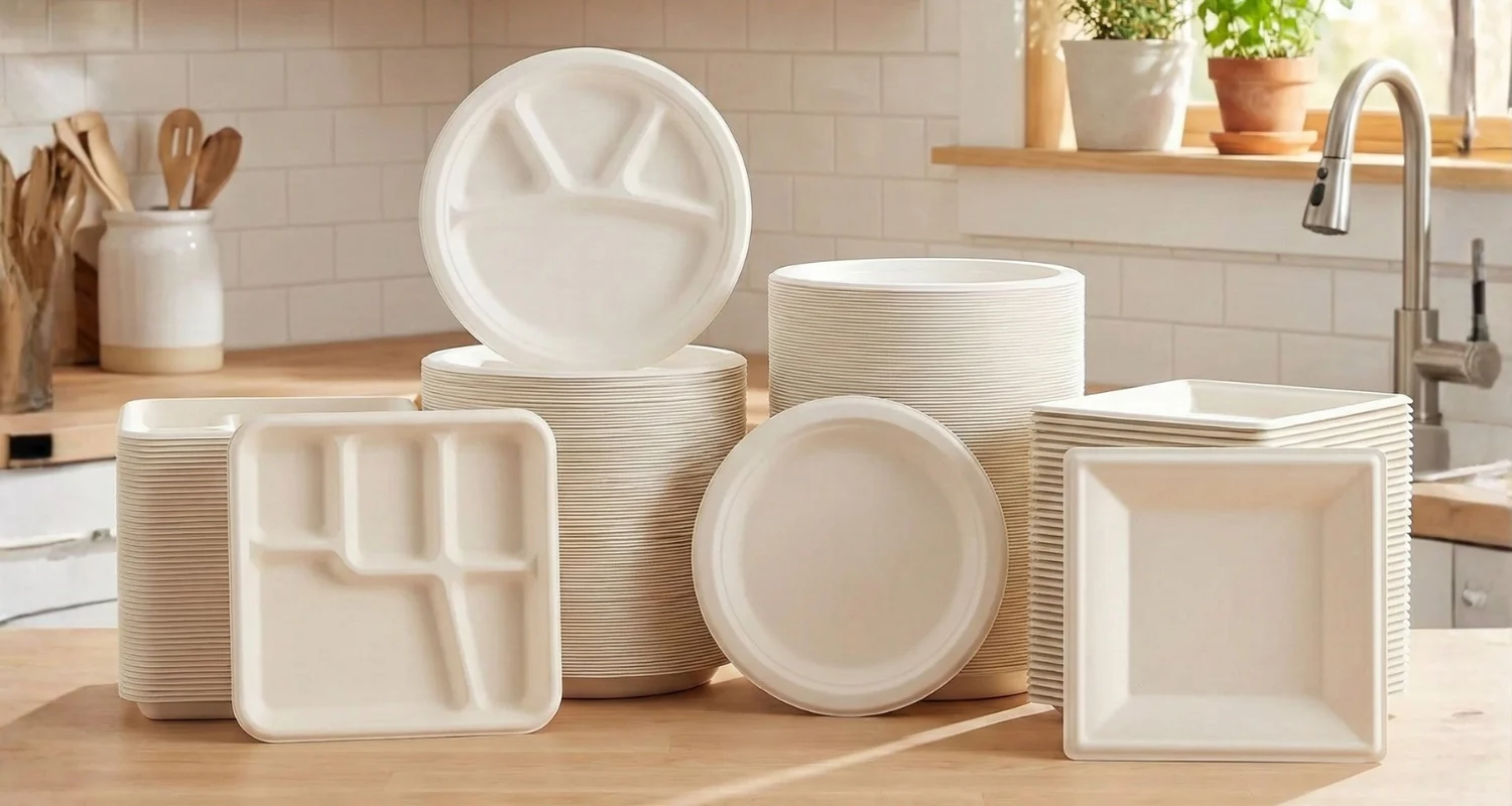 Biodegradable Paper Plates