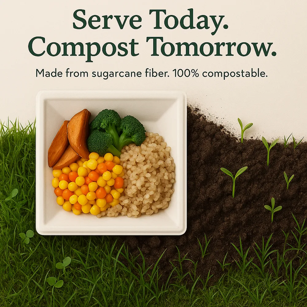 Biodegradable-Plates-Made-from-Sugarcane-Fiber-100-percent-compostable.webp Biodegradable Plates Made from Sugarcane Fiber