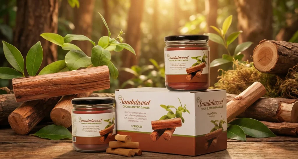 Buy Sandalwood Scented Candles Online