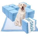 Large Dog Pee Pads 24×24 Inch – Leak-Proof, Odor Control, Quick-Dry