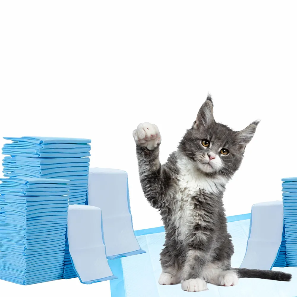 Small Cat Pee Pads Odor Control and Leak-resistant